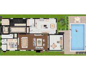 Виллы премиум-класса в районе Дошемеалты - Анталия 