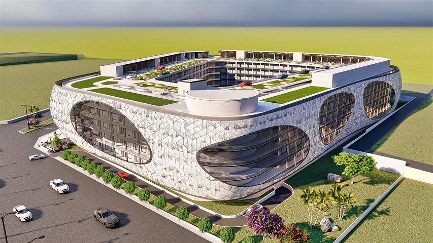 Инвестиционный проект,комерческие помещения в районе Аксу - Анталия 