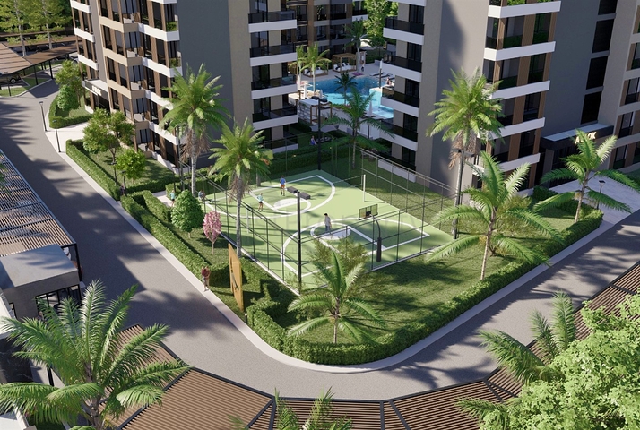 Квартира планировки 1+1 в районе Алтынташ - Анталия 