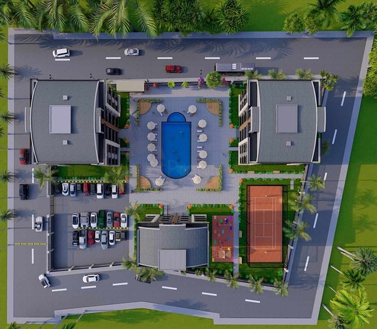 Инвестиционный проект в районе Дошемеалты  - Анталия 