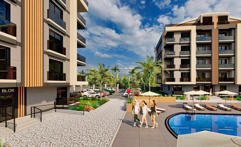 Инвестиционный проект в районе Дошемеалты  - Анталия 