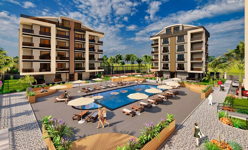 Инвестиционный проект в районе Дошемеалты  - Анталия 