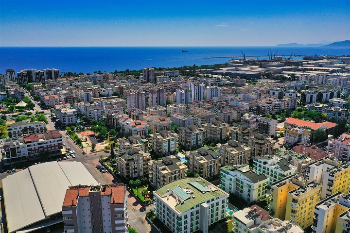 Квартира планировки 2+1 дуплекс в микрорайоне Лиман - Анталия 