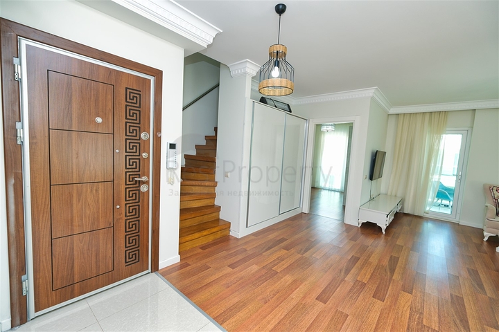 Квартира планировки 2+1 дуплекс в микрорайоне Лиман - Анталия 