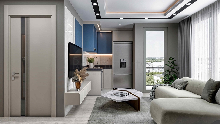 Инвестиционный проект в районе Кепез - Анталия 