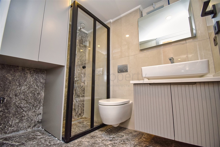 Квартира планировки 3+1 в микрорайоне Гюрсу - Анталия 