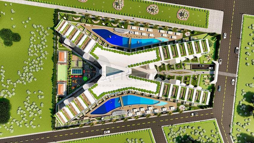 Инвестиционный проект в районе Кепез - Анталия 