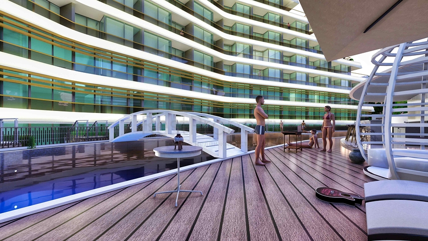 Инвестиционный проект в районе Кепез - Анталия 