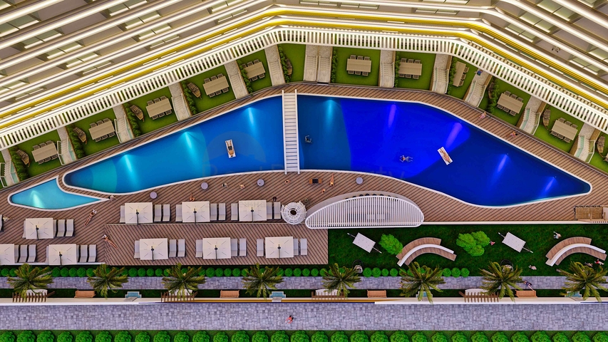 Инвестиционный проект в районе Кепез - Анталия 