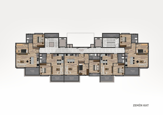 Инвестиционный проект в районе Алтынташ - Анталия 