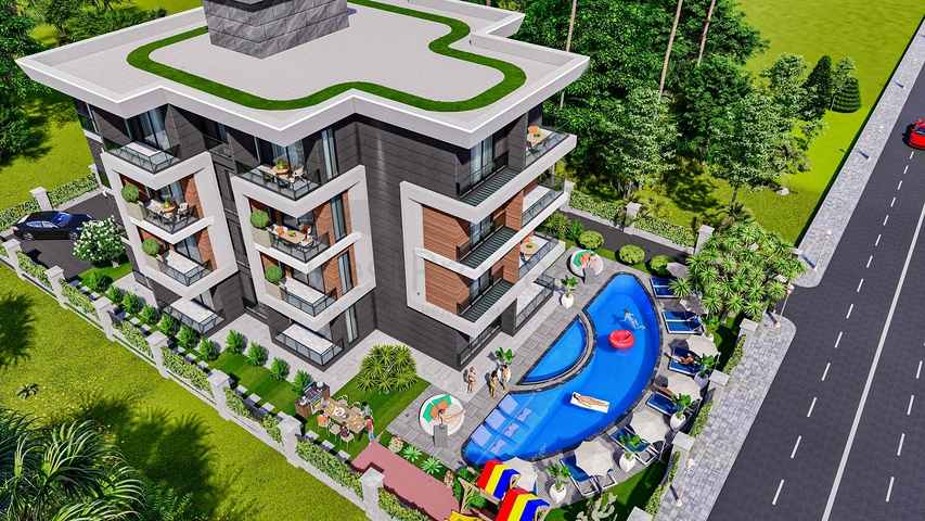 Инвестиционный проект в районе Алтынташ - Анталия 