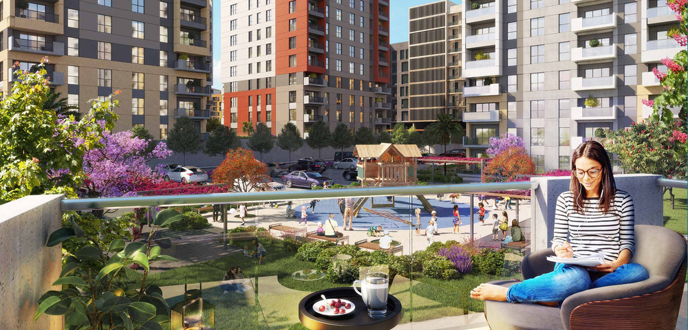 Квартира планировки 2+1 в районе Кепез - Анталия 