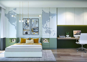 Квартира планировки 2+1 в районе Кепез - Анталия 