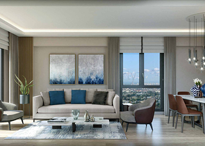 Квартира планировки 2+1 в районе Кепез - Анталия 