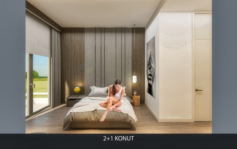 Квартира планировки 2+1 в районе Алтынташ - Анталия 