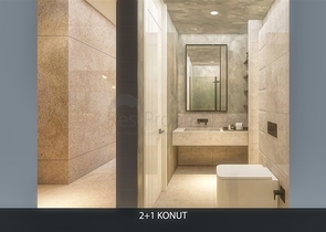 Квартира планировки 2+1 в районе Алтынташ - Анталия 