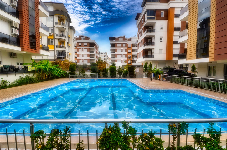 Квартира планировки 1+1 в микрорайоне Хурма - Анталия 