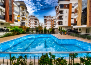 Квартира планировки 1+1 в микрорайоне Хурма - Анталия 