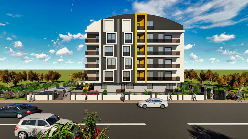 Инвестиционный проект в районе Кепез - Анталия 