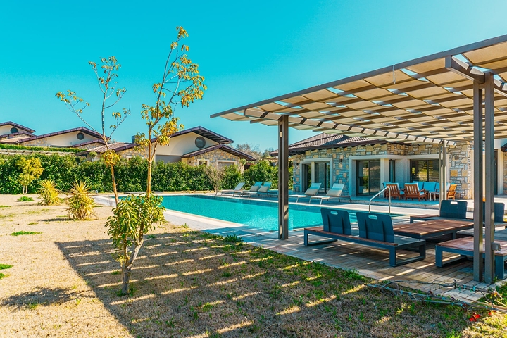 Открывается на продажу Эксклюзивный проект в Бодруме с гольф полем!