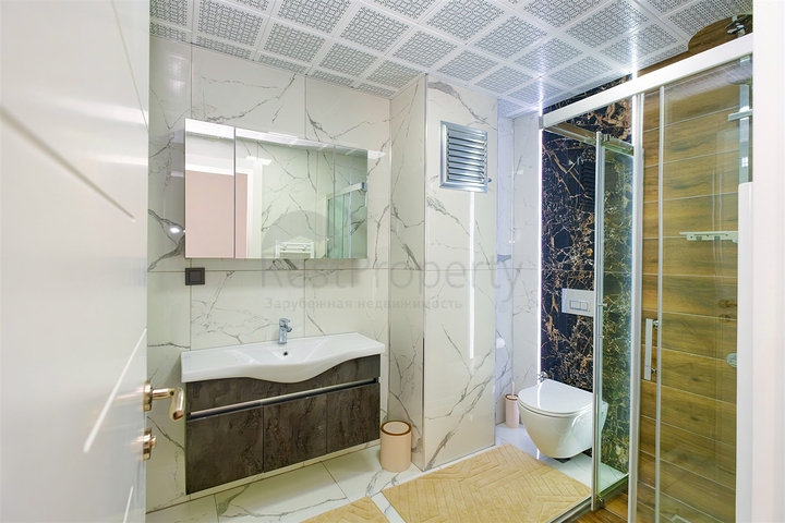 Вилла планировки 5+1 в микрорайоне Гюзельоба - Анталия 