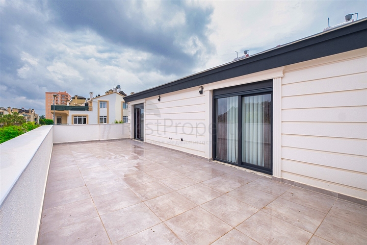 Вилла планировки 5+1 в микрорайоне Гюзельоба - Анталия 