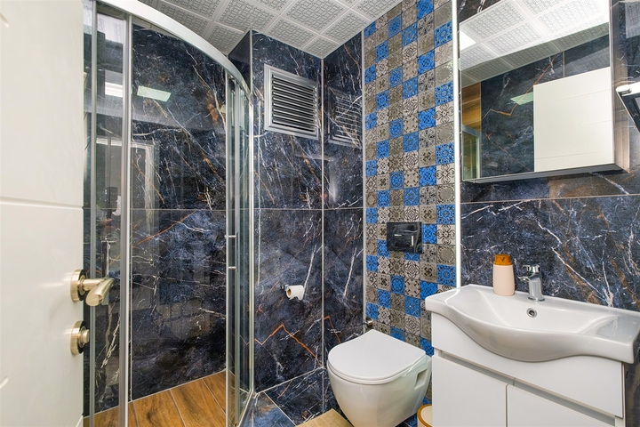 Вилла планировки 5+1 в микрорайоне Гюзельоба - Анталия 