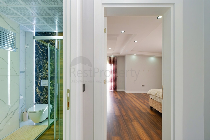 Вилла планировки 5+1 в микрорайоне Гюзельоба - Анталия 