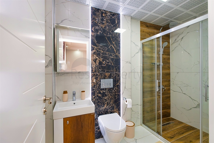 Вилла планировки 5+1 в микрорайоне Гюзельоба - Анталия 