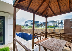 Вилла планировки 5+1 в микрорайоне Гюзельоба - Анталия 