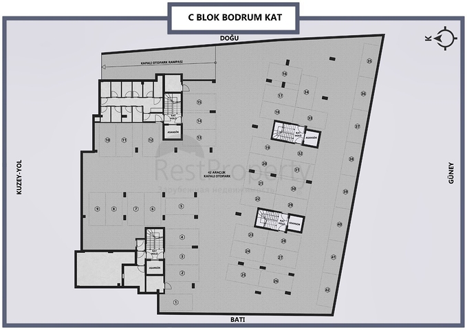 Инвестиционный проект в центре города Анталия 