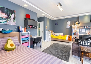 Квартира планировки 3+1 дуплекс в микрорайоне Енигюн - Анталия 