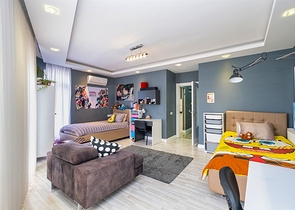 Квартира планировки 3+1 дуплекс в микрорайоне Енигюн - Анталия 