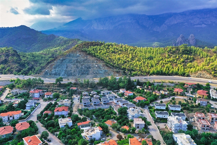 Вилла планировки 3+1 в районе Кемер - Анталия 