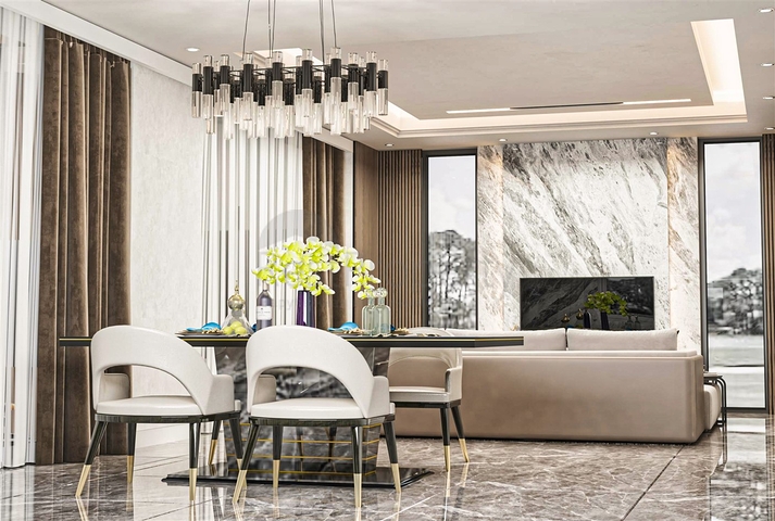 Вилла планировки 3+1 в районе Кемер - Анталия 