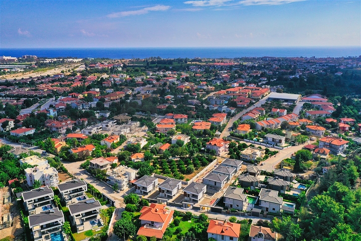 Вилла планировки 3+1 в районе Кемер - Анталия 