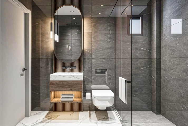 Вилла планировки 3+1 в районе Кемер - Анталия 