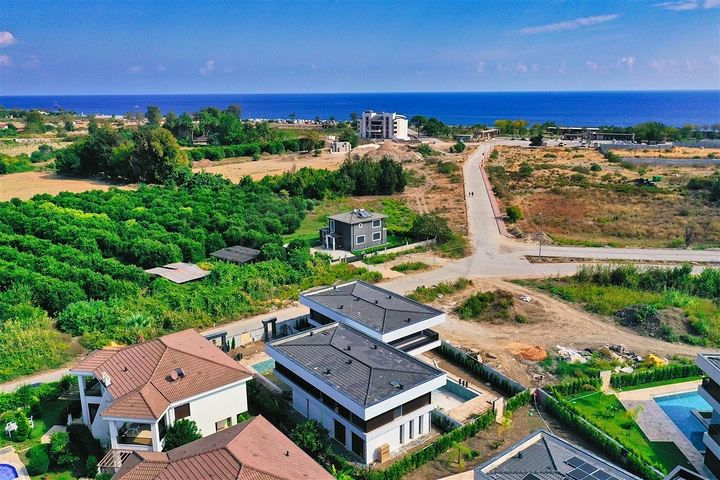 Вилла планировки 4+1 в районе Кемер - Анталия 