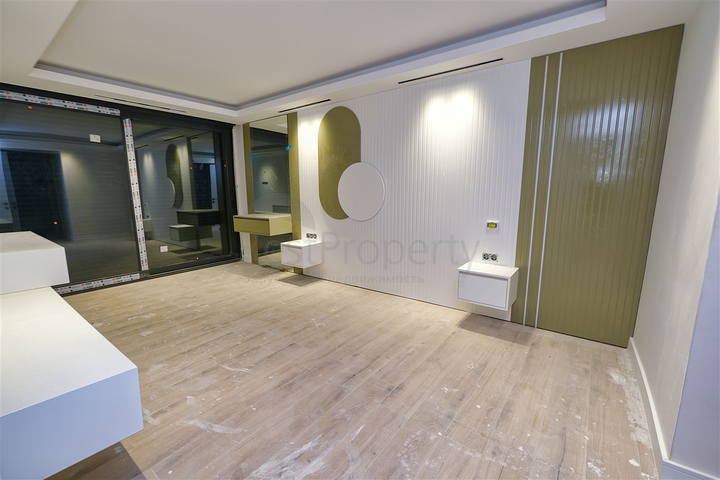 Вилла планировки 4+1 в районе Кемер - Анталия 