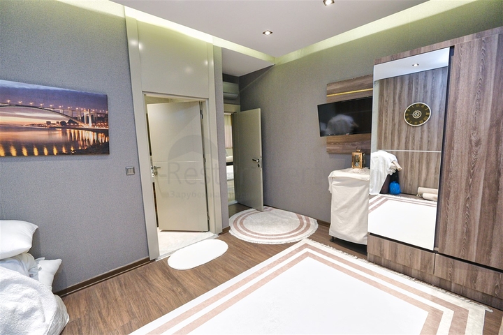 Вилла планировки 3+2 в районе Кемер - Анталия 