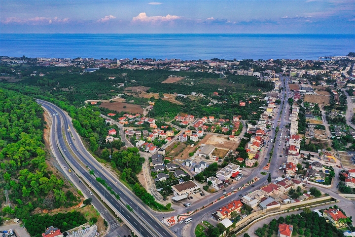 Вилла планировки 3+2 в районе Кемер - Анталия 