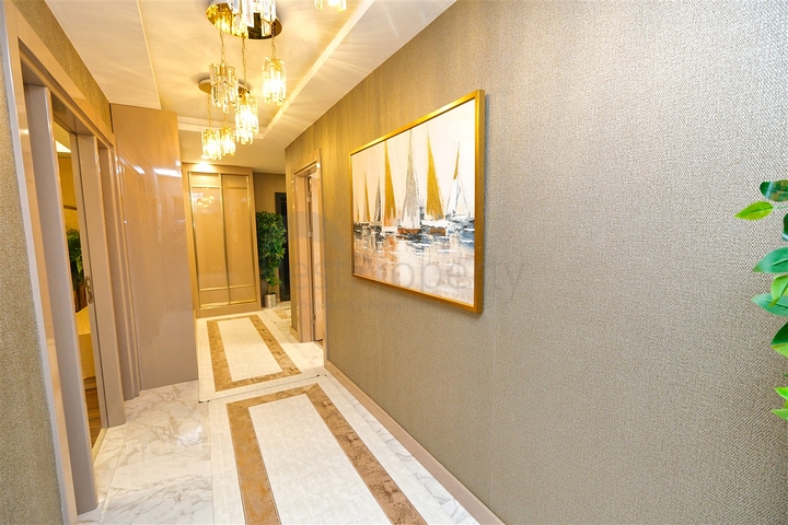 Вилла планировки 3+2 в районе Кемер - Анталия 