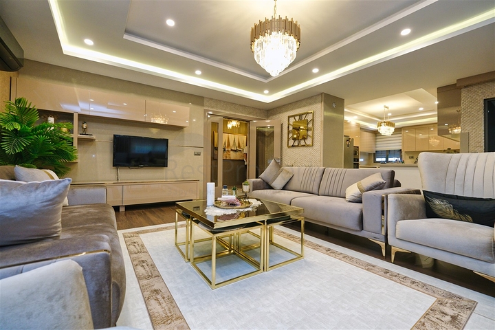 Вилла планировки 3+2 в районе Кемер - Анталия 