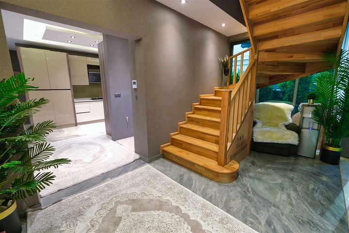 Вилла планировки 3+2 в районе Кемер - Анталия 