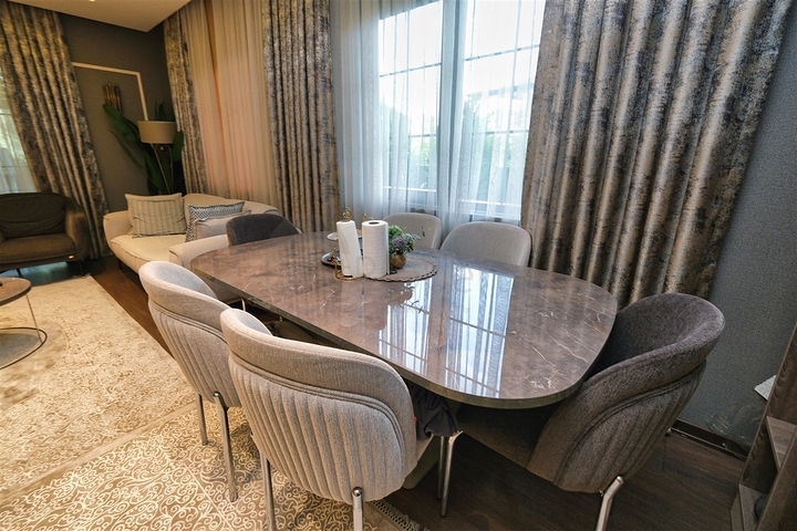 Вилла планировки 3+2 в районе Кемер - Анталия 