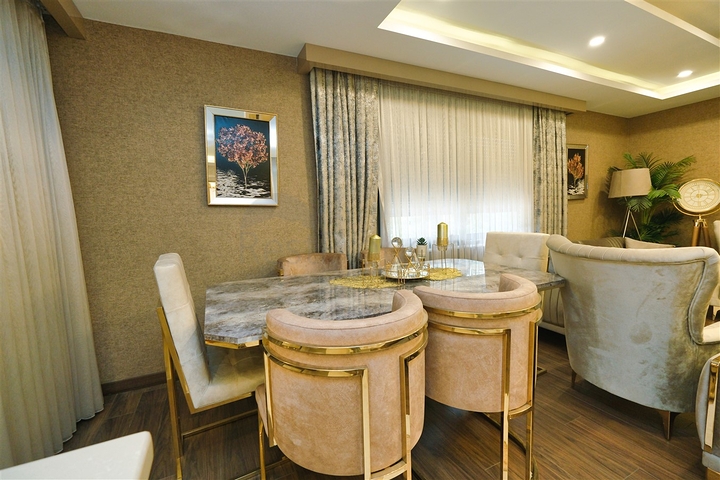 Вилла планировки 3+2 в районе Кемер - Анталия 