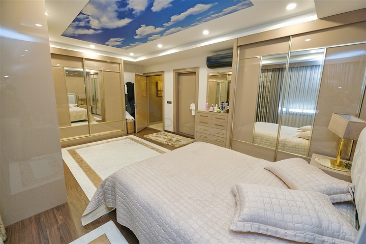 Вилла планировки 3+2 в районе Кемер - Анталия 