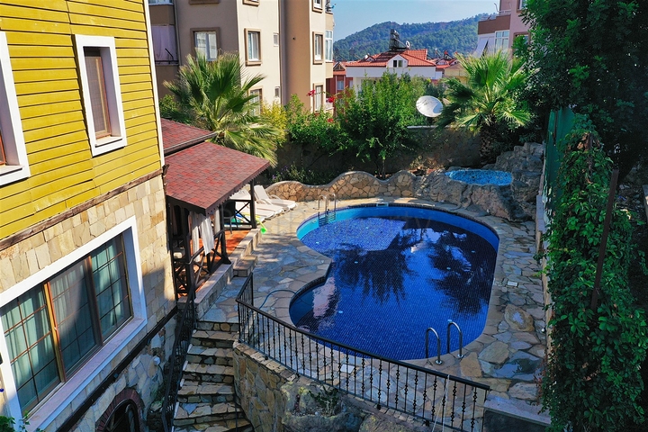 Вилла планировки 6+1 в районе Кемер - Анталия 