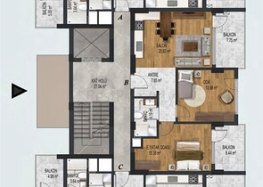  Инвестиционный проект  в районе Алтынташ - Анталия 