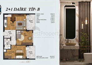  Инвестиционный проект  в районе Алтынташ - Анталия 